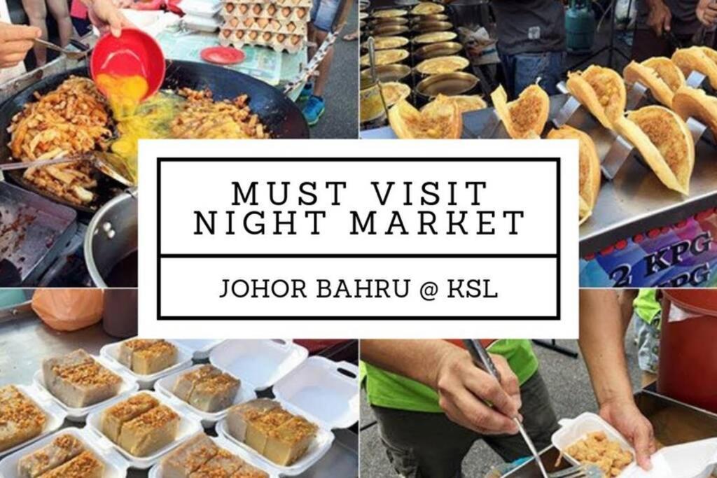 Abhome "Love Suite" #Ksl D'Esplanade #Ksl City Mall #Water Theme Park #Jb Johor Bahru Exteriör bild