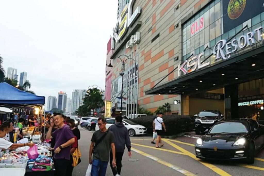Abhome "Love Suite" #Ksl D'Esplanade #Ksl City Mall #Water Theme Park #Jb Johor Bahru Exteriör bild